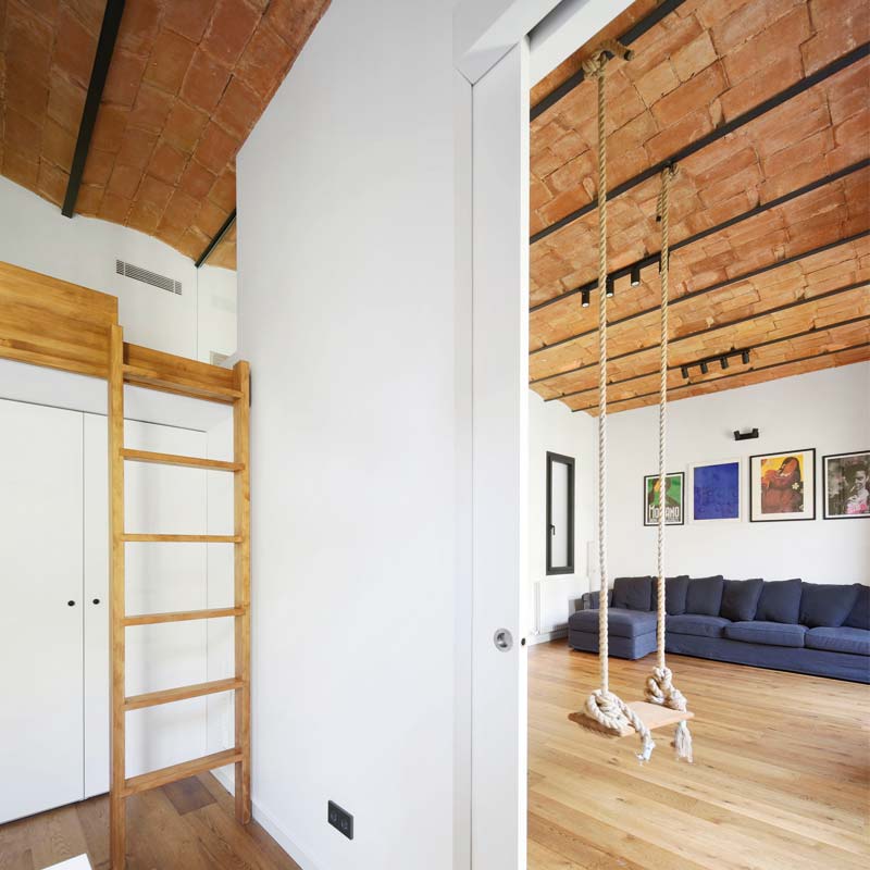 Construdecor soluciones rehabilitacion vivienda techo viga columpio